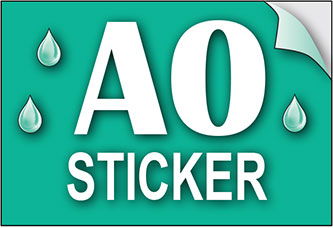 A0 Stickers